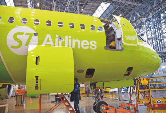 S7 Technics completes first heavy maintenance checks on A320neo aircraft