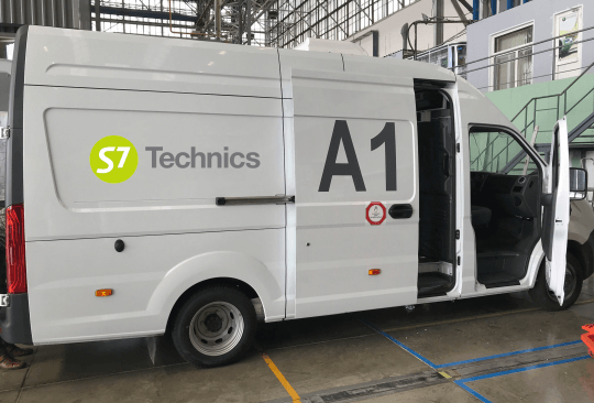 S7 Technics’ KitCar ‘mobile warehouse’ saved 4,000 man-hours